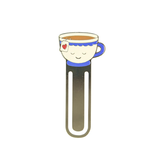 Sass and Bell Cup of Tea Metal Bookmark