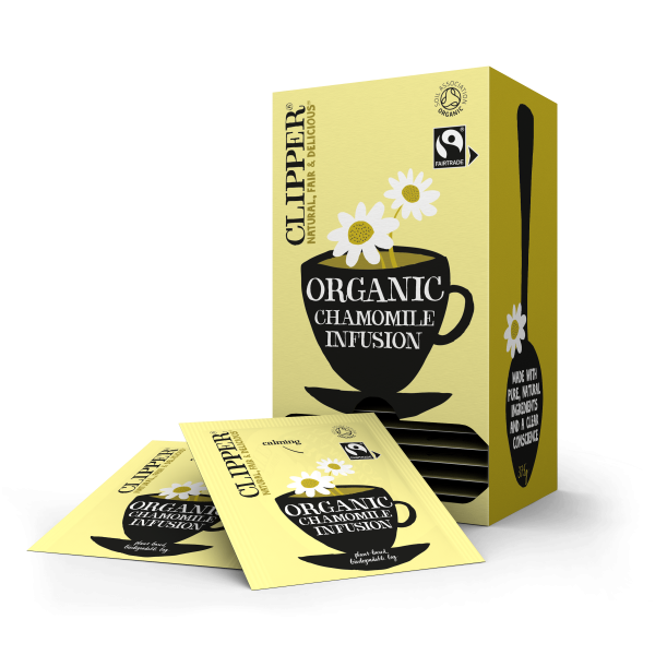Clipper Chamomile Tagged & Enveloped