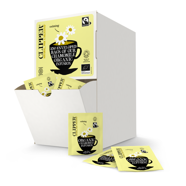 Clipper Chamomile Tagged & Enveloped