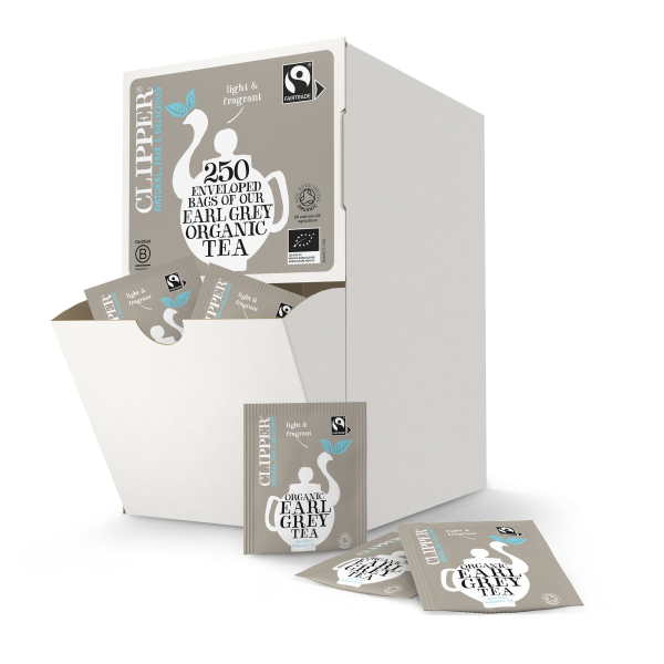 Clipper Earl Grey Tea Tagged & enveloped