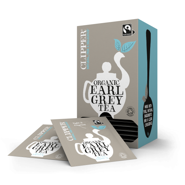 Clipper Earl Grey Tea Tagged & enveloped