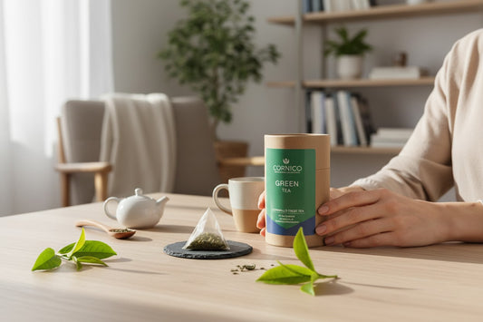 Cornwall's Finest Green Tea Pyramid Bag