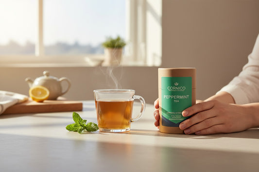 Cornwall's Finest Peppermint Tea Pyramid Bag